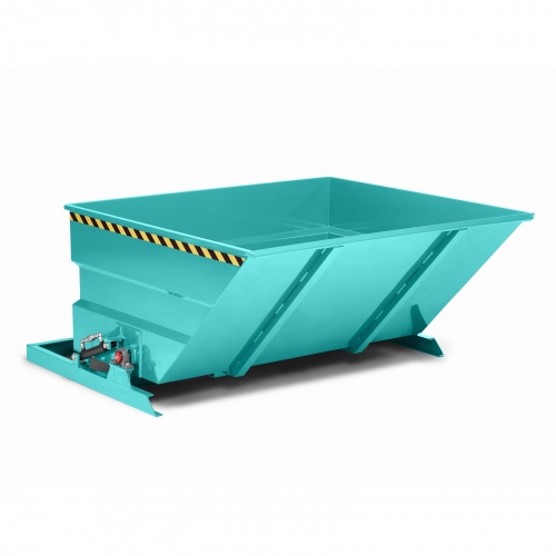 RR Industrietechnik Großraumkipper Typ RGK-400 2220x2380x1295mm 4000dm³ RAL 5018 Türkisblau