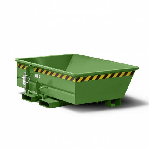 RR Industrietechnik Minikipper Typ RMI-35 1330x1075x450mm 350dm³ RAL 6011 Resedagrün