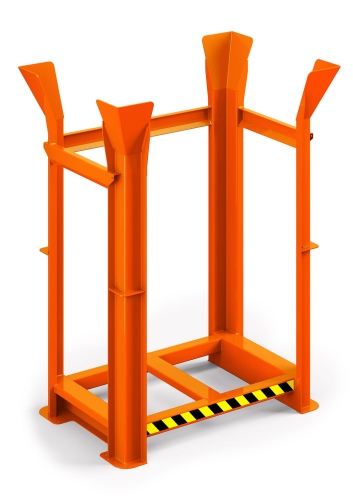 RR Industrietechnik Paletten Richtgestell RRG-10 BxTxH 1340x940x1930 mm RAL 2004 Reinorange