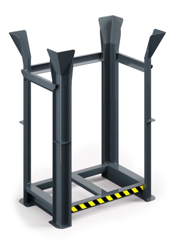 RR Industrietechnik Paletten Richtgestell RRG-10 BxTxH 1340x940x1930 mm RAL 7016 Anthrazitgrau