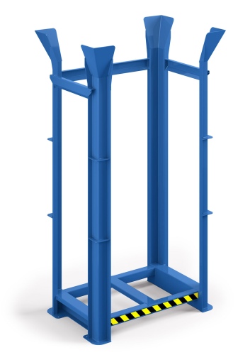 RR Industrietechnik Paletten Richtgestell RRG-15 BxTxH 1340x940x2650 mm RAL 5010 Enzianblau