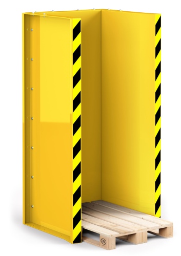 RR Industrietechnik Paletten Stapel Station RPS-15 BxTxH 1020x945x2145 mm RAL 1023 Verkehrsgelb