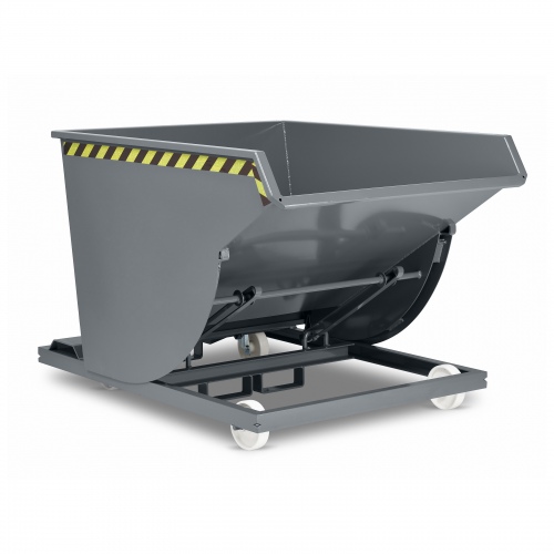 RR Industrietechnik Spänekipper Typ RSK-S-100 1580x1640x1060mm 1000dm³ RAL 7005 Mausgrau