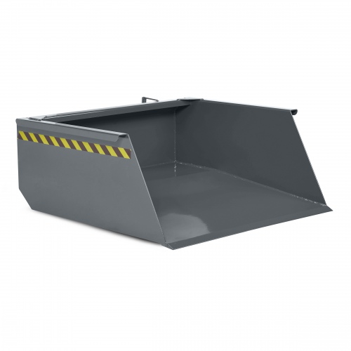 RR Industrietechnik Staplerschaufel Typ RS-100 1640x1900x550mm 1000dm³ RAL 7005 Mausgrau