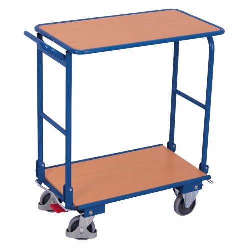 VARIOfit Klappbügelwagen mit 2 Etagen 720x450mm Ladefläche