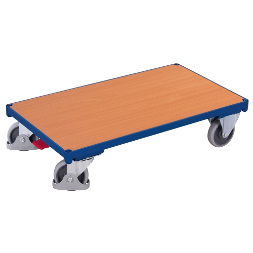 VARIOfit Plattformwagen 1260x800mm 500kg Traglast RAL 5010 Enzianblau