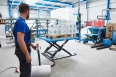 HanseLifter Hubtisch HTF-U mit U-Profil 230V oder 380V Tragkraft 1000kg Hubhöhe 840mm HanseLifter Hubtisch HTF-U mit U-Profil 230V oder 380V Tragkraft 1000kg Hubhöhe 840mm-small
