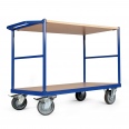Protaurus Tischwagen F350 mit Schiebegriff und 2 Ladeflächen 350kg Tragkraft Protaurus Tischwagen F350 mit Schiebegriff und 2 Ladeflächen 350kg Tragkraft-small