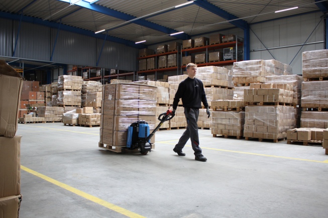 Hanselifter Elektrohubwagen E-LI-FLOW Tragfähigkeit 1500kg