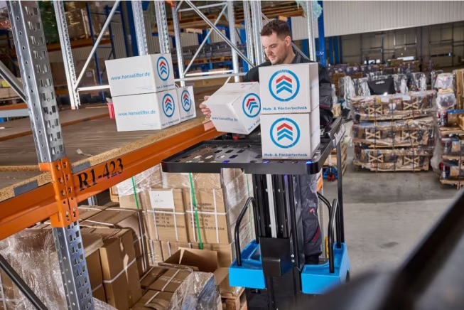 Hanselifter Lithium Hoch-Kommissioniergerät Easypick 1030 Hubhöhe 2995mm Tragkraft 135kg