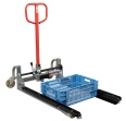 Manuvit patentierter Hubwagen Palbac mit verstellbarer Gabel Tragkraft 750-1000kg Gabellänge 825-1025 mm-small