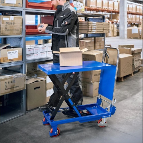 Pallit Hubtischwagen X mit Einfach-Schere Tragkraft bis 1500kg