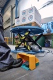 Hanselifter Stationärer Hubtisch mit drehbarer Plattform Hubhöhe 700mm Tragkraft 1000kg-small