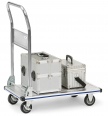 Fetra Alu-Plattformwagen mit klappbarem Rohrschiebebügel-small