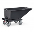 Fetra Muldenkipper 250l Volumen 750 kg Tragkraft Grey Edition, mit Ablasshahn-small