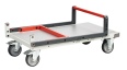 FIMM Plattformwagen mit umklappbarer Rückenlehne Ladefläche 850x495mm Tragkraft 250kg FIMM Plattformwagen mit umklappbarer Rückenlehne Ladefläche 850x495mm Tragkraft 250kg-small