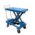 Hanselifter manueller mobiler Hubtisch mit Waage SPA500W Hubhöhe 12020mm Tragkraft 500kg-small