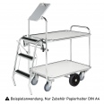 Kongamek Papierhalter DINA4 als Zubehör für Transportwagen-small
