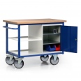 Protaurus fahrbare Werkbank Serie 300 mit Schrankfach und Ablage Protaurus fahrbare Werkbank Serie 300 mit Schrankfach und Ablage-small