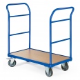 Protaurus Plattformwagen mit 2 Schiebebügeln und Bordkante 850x500mm-small