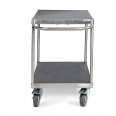 Protaurus Tischwagen mit 2 Ladeflächen aus Edelstahl 600kg Traglast Protaurus Tischwagen mit 2 Ladeflächen aus Edelstahl 600kg Traglast-small