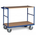 Protaurus Tischwagen F350 mit Schiebegriff und 2 Ladeflächen 350kg Tragkraft Protaurus Tischwagen F350 mit Schiebegriff und 2 Ladeflächen 350kg Tragkraft-small
