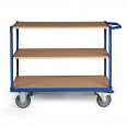 Protaurus Tischwagen F350 mit Schiebegriff und 3 Ladeflächen 350kg Tragkraft Protaurus Tischwagen F350 mit Schiebegriff und 3 Ladeflächen 350kg Tragkraft-small