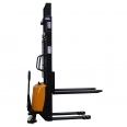 qteck Semi-Elektrischer Hochhubwagen HSE-Serie 1150mm Gabellänge Nylon/Tandem 1000kg Tragkraft 3500mm Hubhöhe-small