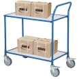 Schefer Tischwagen TW mit Schiebegriff und 2 Etagen Schefer Tischwagen TW mit Schiebegriff und 2 Etagen-small