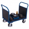 VARIOfit Doppel-Stirnwandwagen mit Siebdruckplatte 1000kg Tragkraft 995x700mm-small