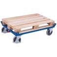 VARIOfit Palettenfahrgestelle für Gitterboxen/Europaletten mit Thermoplastischer Gummibereifung 1210x1010mm-small