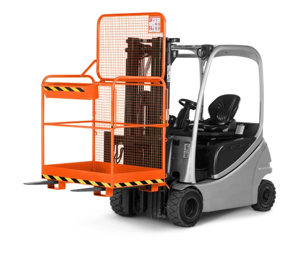 RR Industrietechnik Arbeitskorb Typ RAK-Eco RAL 2004 reinorange