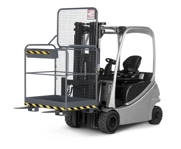 RR Industrietechnik Arbeitskorb Typ RAK-Eco RAL 7005 mausgrau