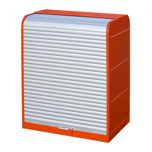 Bauer Gefahrstoff-Rollladenschrank RSG-3, lackiert, Feuerrot