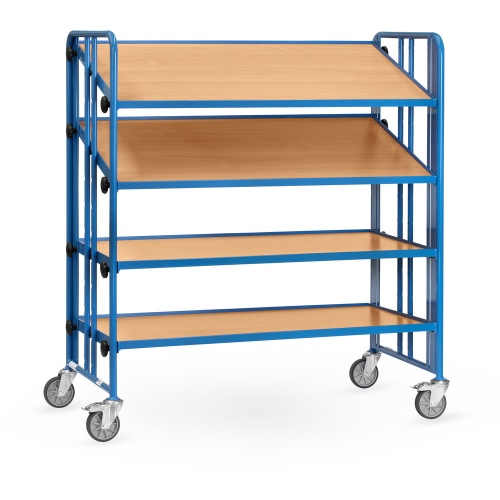 Fetra Montagewagen Baukasten-System 4 neigbare Böden 300kg Tragkraft
