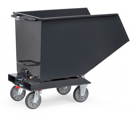 Fetra Muldenkipper 600l Volumen 750 kg Tragkraft, Grey Edition