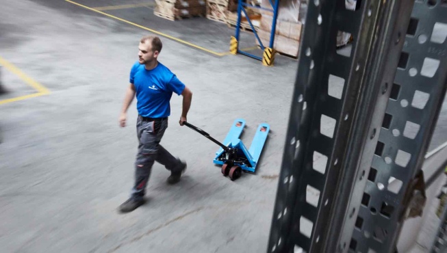 Hanselifter Hubwagen DB Sonderlänge Gabellänge bis 800mm Tragkraft 2000kg