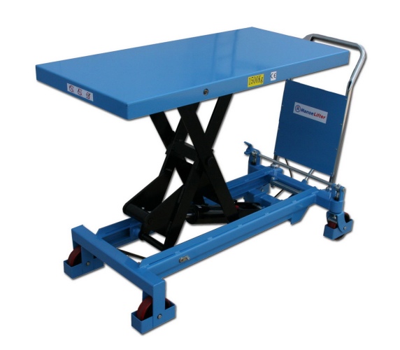 Hanselifter mobiler Scherenhubtischwagen SPA1500 Tragkraft 1500kg