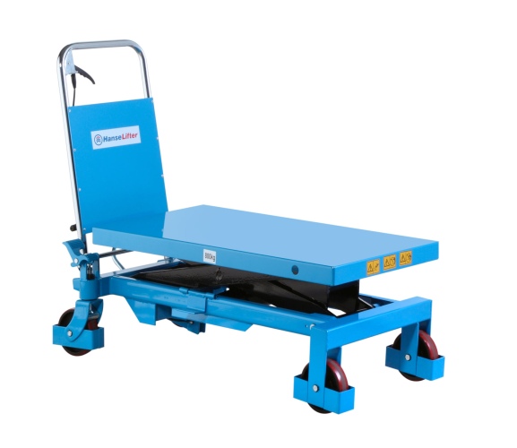 Hanselifter mobiler Scherenhubtischwagen SPA800 Tragkraft 800kg