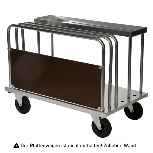 Kongamek Wand für Plattenwagen als Zubehör