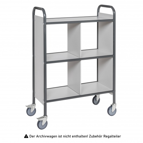 Kongamek Regalteiler 300x9x740mm als Zubehör für Archivwagen