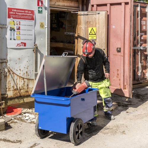 Kongamek Werkzeugwagen in blau 1260x760x720mm mit 400kg Tragkraft