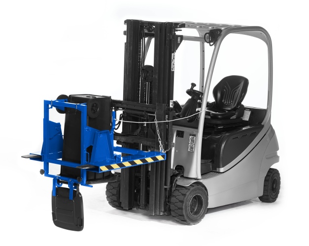 RR Industrietechnik Mülltonnenwender RAL 5010 enzianblau