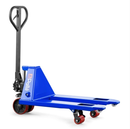 Pallit kurzer Hubwagen AGILE mit 800mm Gabeln Polyurethan Tragkraft 2500kg