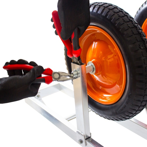 Pro-Bau-Tec Aluminium Schweizer Karre Tragkraft 200kg