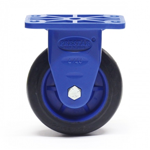 Protaurus Bockrolle Prestar Ø 100mm aus spurfreiem Naturgummi 80kg Traglast