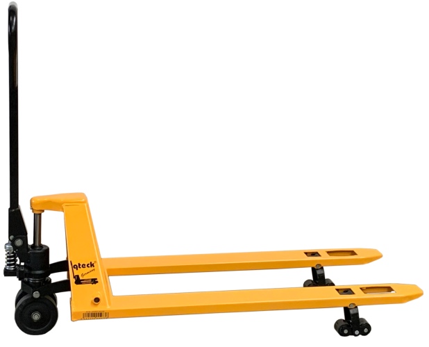 qteck Gabelhubwagen OSE-Serie PU/PU Tandem 1140mm Gabellänge 1500kg Hubkraft