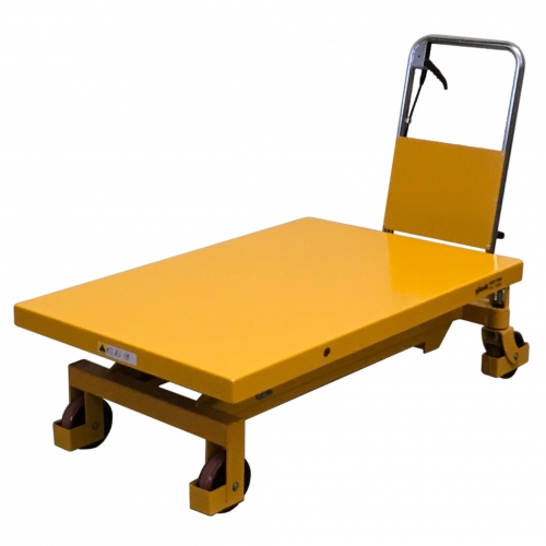qteck Scherenhubtisch SHT-Serie PU/Single mit Plattform 1200x800mm und 1500kg Hubkraft