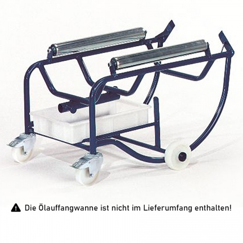 Rollcart Fasskipper 250kg Traglast mit Metallrollen