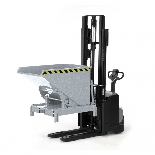 RR Industrietechnik Abrollkipper Typ RAM-DST-60 600dm³ für Deichselstapler verzinkt